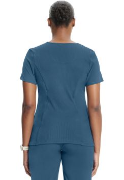 Infinity Damen-Tunika Julia Stretch Comfort Karibikblau