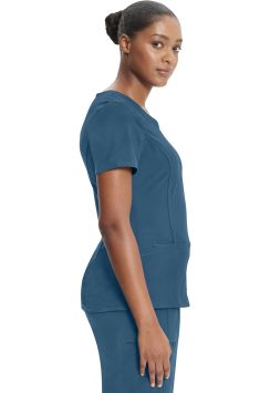 Infinity Damen-Tunika Julia Stretch Comfort Karibikblau