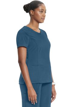 Infinity Damen-Tunika Julia Stretch Comfort Karibikblau