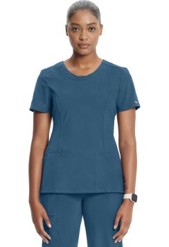 Infinity Damen-Tunika Julia Stretch Comfort Karibikblau