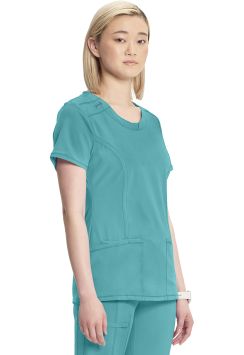 Infinity Damen-Tunika Julia Stretch Comfort Petrolblau