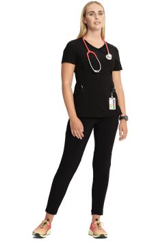 Infinity Damen-Tunika Jade Stretch Comfort Schwarz