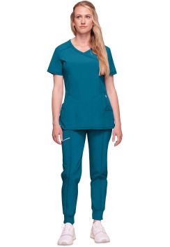 Infinity Damen-Tunika Jade Stretch Comfort Karibikblau
