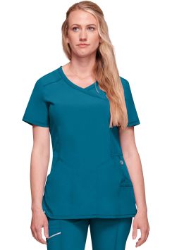 Infinity Damen-Tunika Jade Stretch Comfort Karibikblau