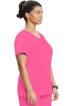 Infinity Damen-Tunika Jade Stretch Comfort Karminrosa
