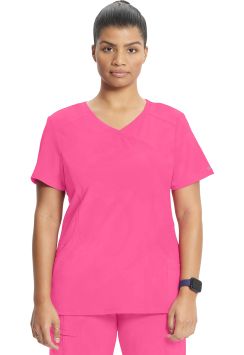 Infinity Damen-Tunika Jade Stretch Comfort Karminrosa