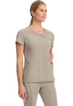 Infinity tuniek voor dames Jade stretch comfort Khaki