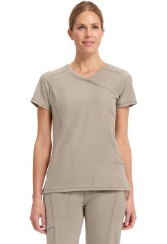Infinity tuniek voor dames Jade stretch comfort Khaki