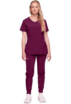 Infinity Damen-Tunika Jade Stretch Comfort Bordeaux