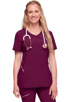 Infinity Damen-Tunika Jade Stretch Comfort Bordeaux