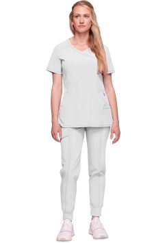 Infinity Damen-Tunika Jade Stretch Comfort Weiß