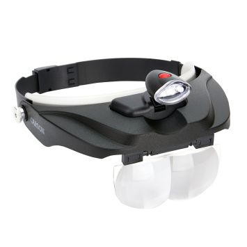Loupe mit Kopfband en LED lamp Carson Magnivisor Deluxe CP-60 x1,5,x2,x2.5x3