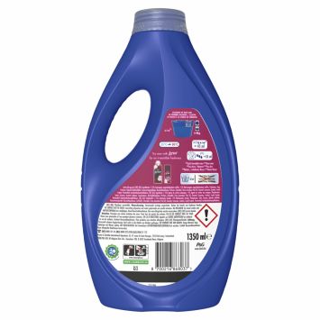 Lessive liquide Dash 1,35 L/30 doses Platinum  jasmin & rose de mai