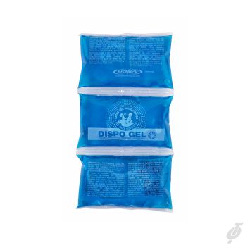 Cold Hot Gel pack Dispogel Flex 11 x24cm 3 cellules flexibles, par 25 pcs