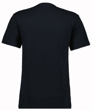 Ragman 2 T-Shirts im Doppelpack mit Rundhalsausschnitt Schwarz