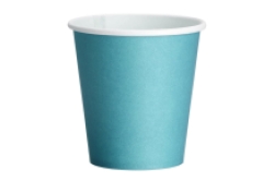 Trinkbecher Karton laguna blue 1000 Stk.