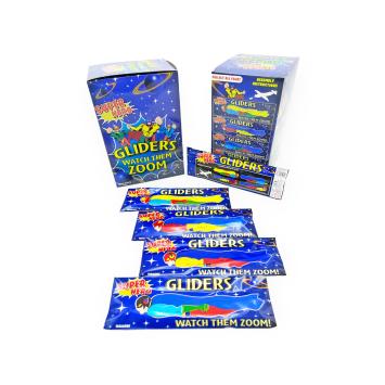 Super Hero Flugset 4 Sorten 48 Stück