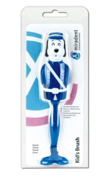 Zahnbürste Miradent für Kinder Hund