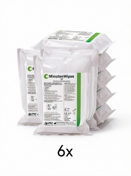 MinutenWipes 30 Box mit 6 Nachfüllbeuteln à 60 Tücher