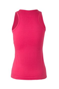 Damen-Tanktop 100 % Baumwolle Fuchsia