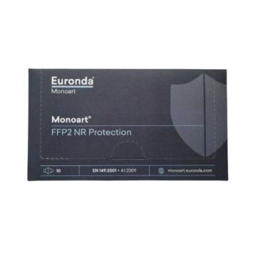 Monoart FFP2 Protection Atemschutzmasken Orange 10 Stück
