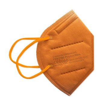 Monoart FFP2 Protection Atemschutzmasken Orange 10 Stück
