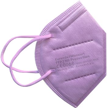 Monoart FFP2 Protection Atemschutzmasken Flieder 10 Stück