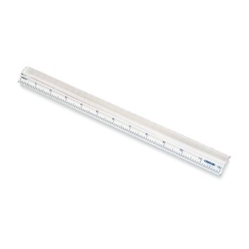 Carson MagniRule 1,5x Lupe mit 30cm transparente Lineal