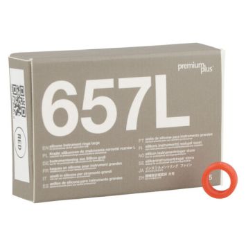 Premium Plus 657L Instrumentenringe 25 Stk. Large rot