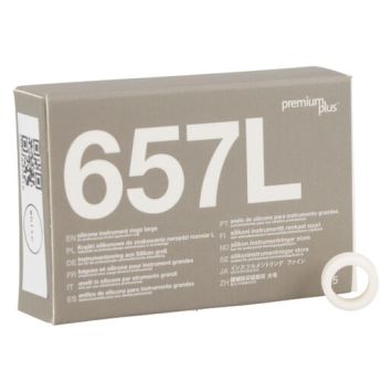 Premium Plus 657L Instrumentenringe 25 Stk. Large weiß