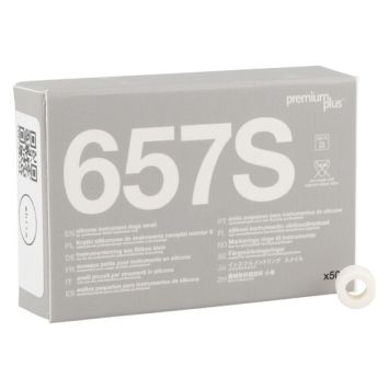 Premium Plus 657S Instrumentenringe 50 Stk. Small weiß