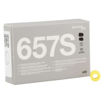 Premium Plus 657S Instrumentenringe 50 Stk. Small gelb
