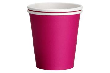 Trinkbecher Karton Flamingo Fuchsia 1000 Stk.