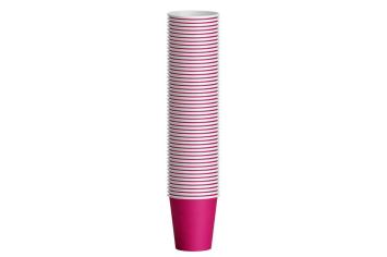 Trinkbecher Karton Flamingo Fuchsia 1000 Stk.