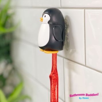 Piksters Bathroom Buddies Zahnbürstenhalter, Set mit 8 Stück