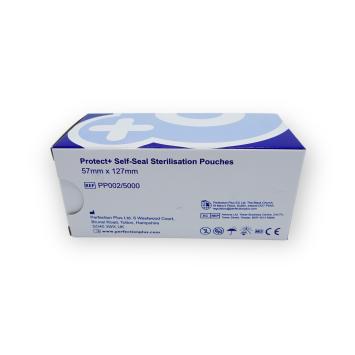 Sterilisationsbeutel Protect+ 57 x 127 mm 200 Stk.