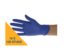 Nitril-Handschuhe blau Large Lifebuoy (10 x 100 Stk.)