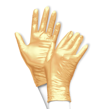 Unigloves Nitril-Handschuhe FANCY GOLD – 100 Stk.