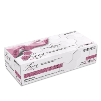 Unigloves Nitril-Handschuhe FANCY ROSE – 100 Stk.