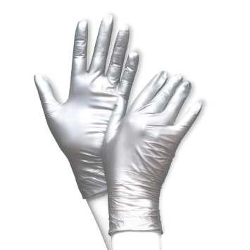 Unigloves Nitril-Handschuhe FANCY SILVER – 100 Stk.
