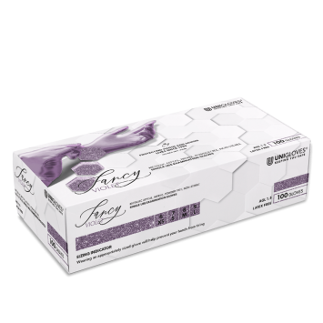 Unigloves Nitril-Handschuhe FANCY VIOLET – 100 Stk.