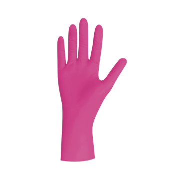 Unigloves Nitril-Handschuhe Magenta Pearl – 100 Stk.