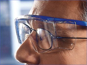 I-Spec Schutzbrille OTG (over the glasses) Hager Werken-Uvex