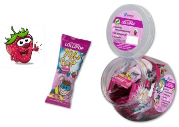 Miradent Xylipop Hager Werken Lutscher Erdbeere 6 gr 25 Stk.