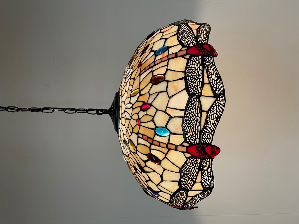 Tiffany hanglamp 55cm Dragonfly
