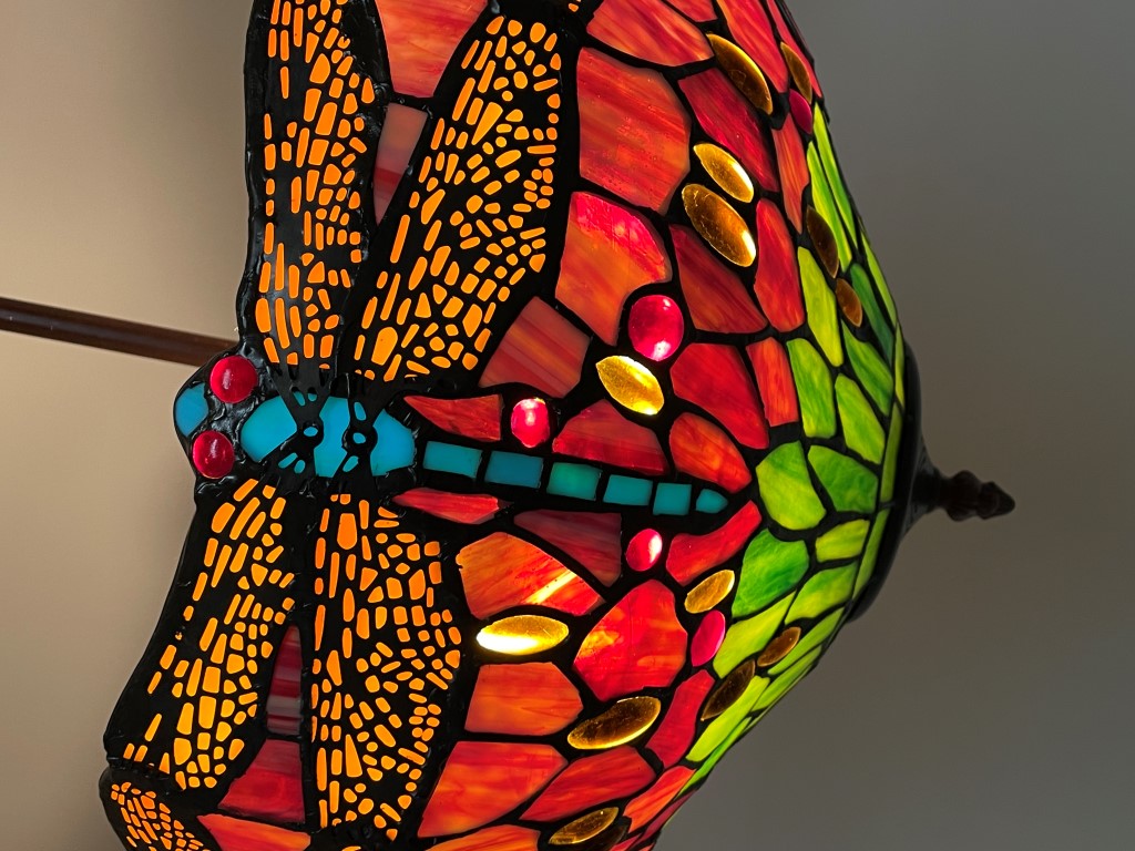 Tiffany plafondlamp Dragonfly 40 - C2  - 9201
