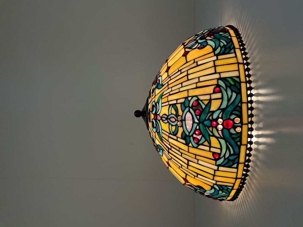 Tiffany plafondlamp Oklahoma 50/ 80