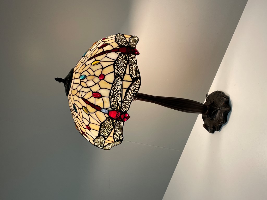 Tiffany tafellamp 40cm Dragonfly P6