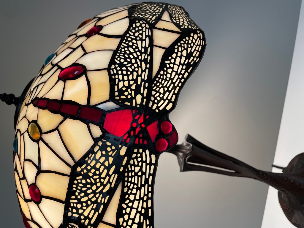 Tiffany tafellamp Dragonfly 40  P8 Gaudi