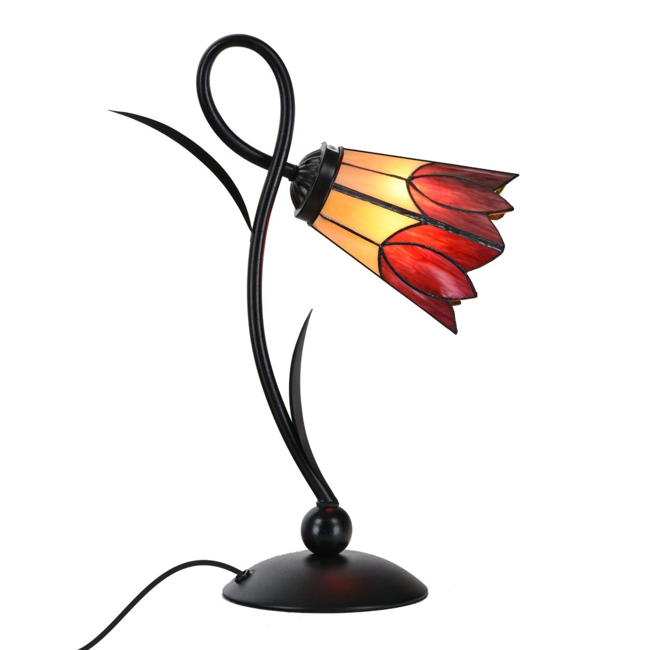 Tiffany Tafellamp Lovely Fleur de Vanneau Kievitsbloem